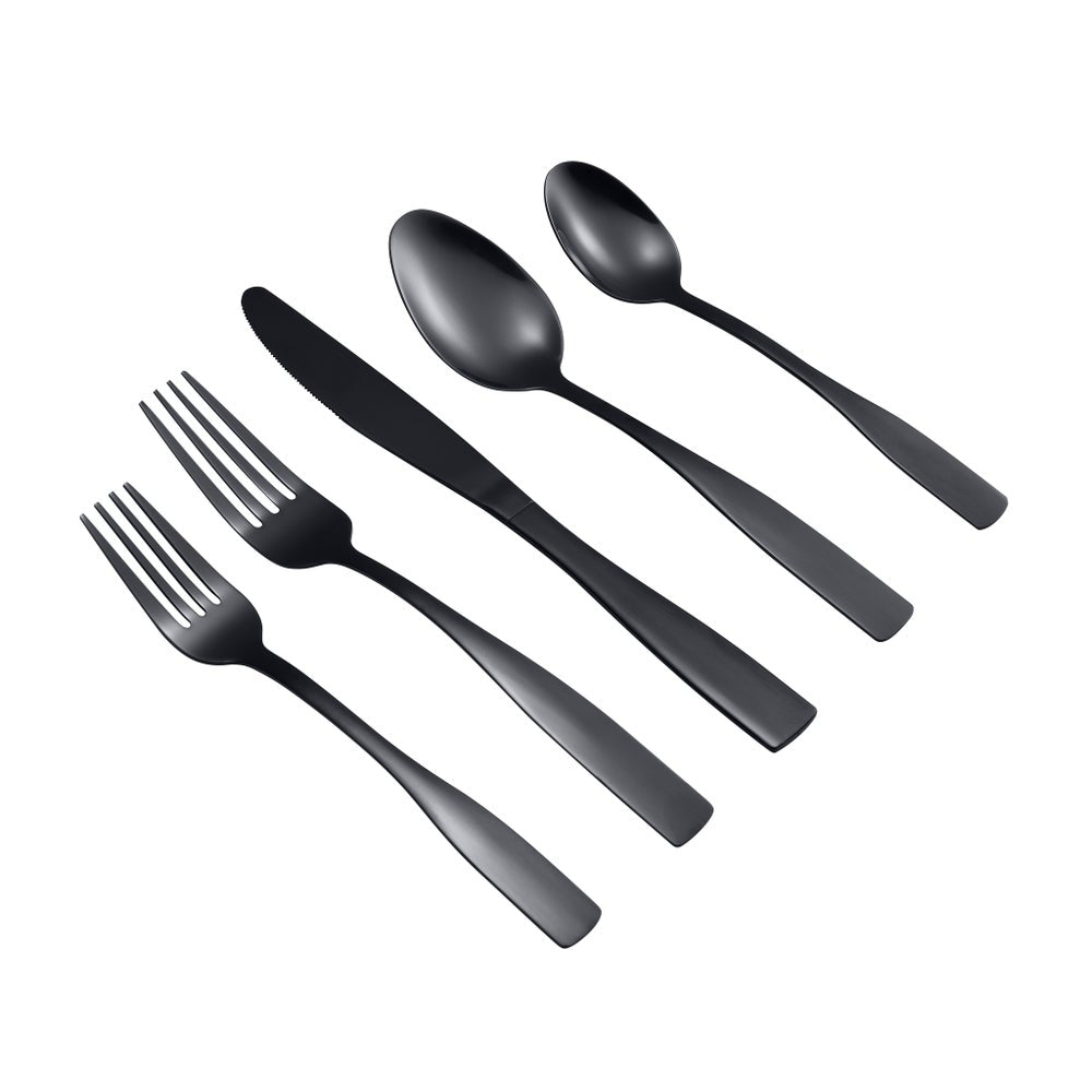 Cutlery Set 20pc Black SS