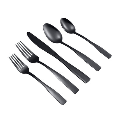 Cutlery Set 20pc Black SS