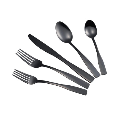 Cutlery Set 20pc Black SS