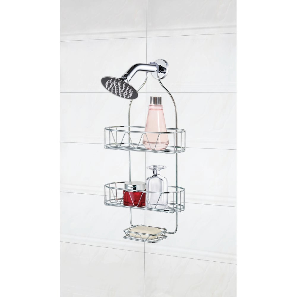 Shower Caddy wSoap Dish Chrome