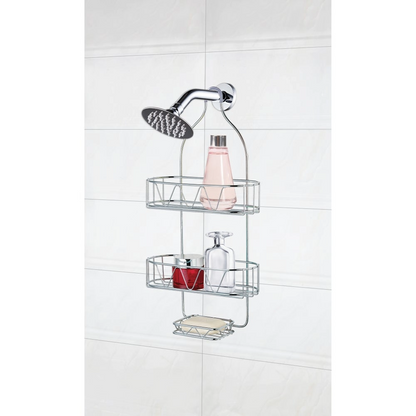 Shower Caddy wSoap Dish Chrome
