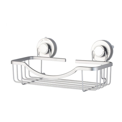 Shower Caddy Alum w/Turn/Lock Sil