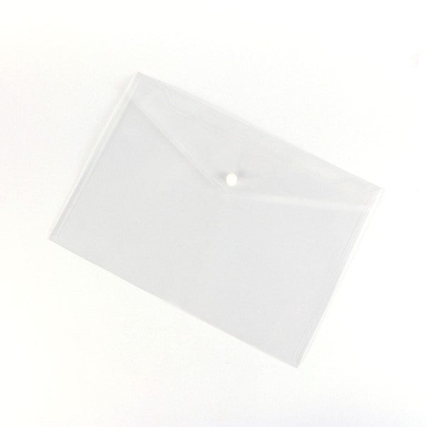 Trans File Folder w/Snap Button