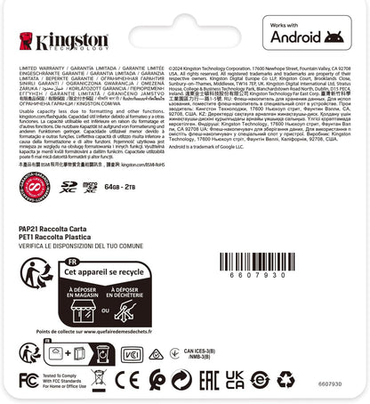 Kingston 125GB SD Card