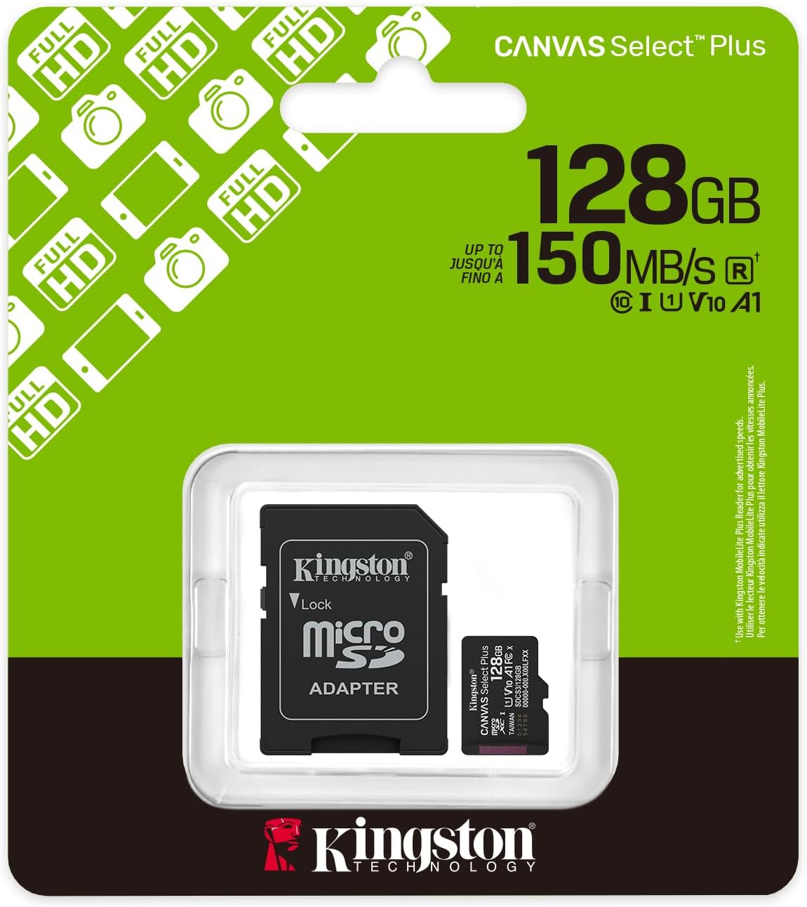 Kingston 125GB SD Card