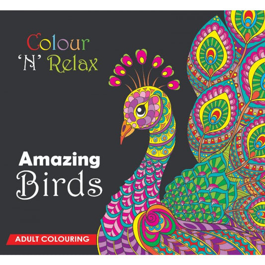 Adult Colour Book Amaze Bird