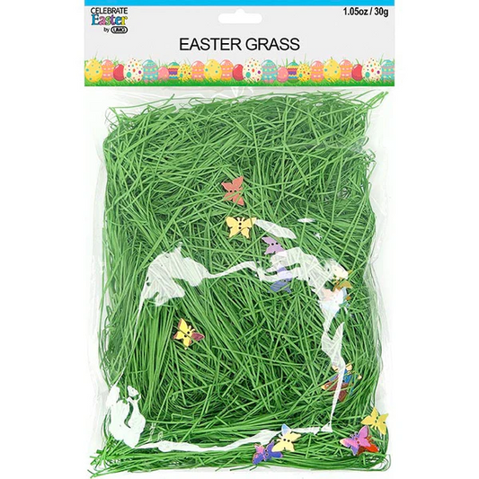 Paper Shred w Butterflies 30g Grn