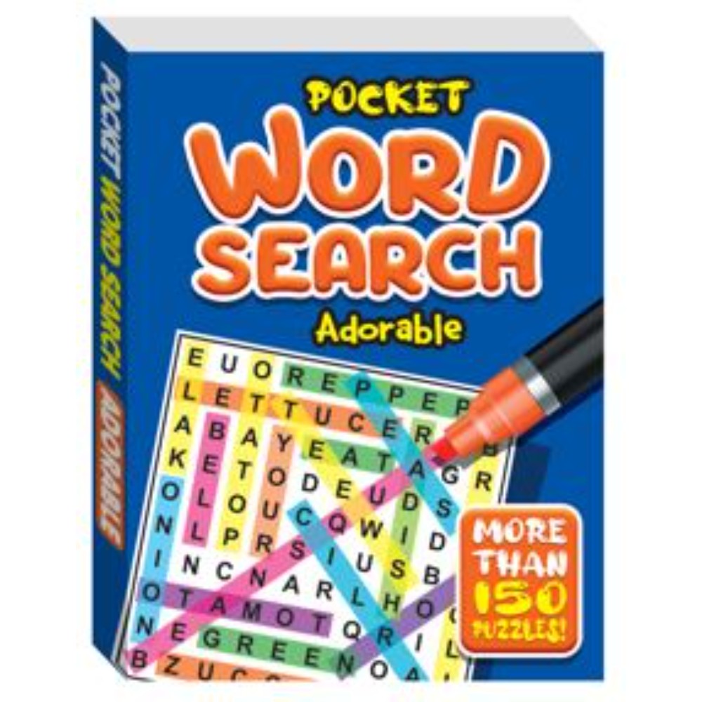 MTM Pocket Word Search Adore