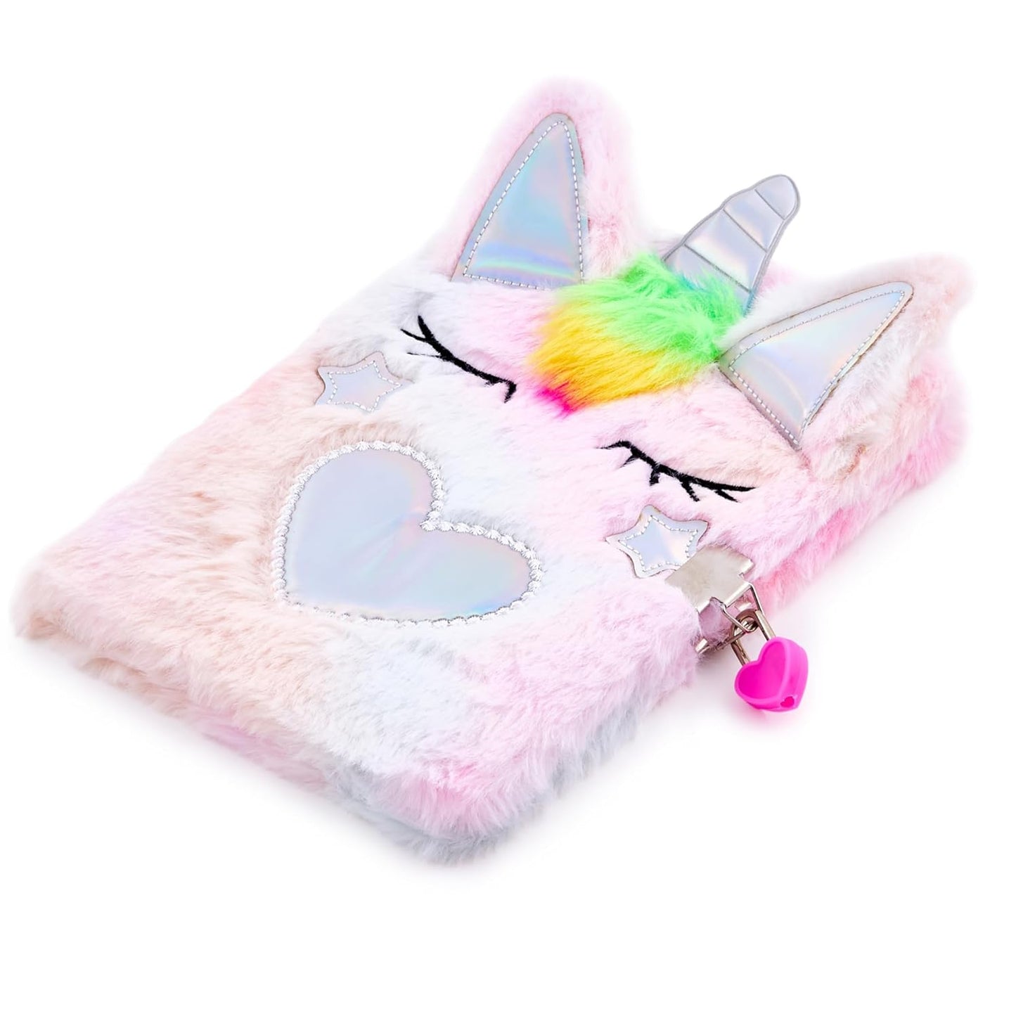 Kid Diary Set wPen Heart Unicorn