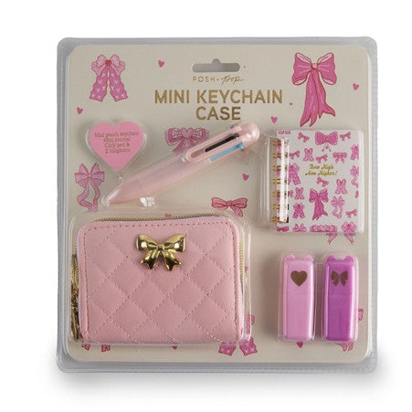 Mini Keychain Set w/Stat Mini Purse