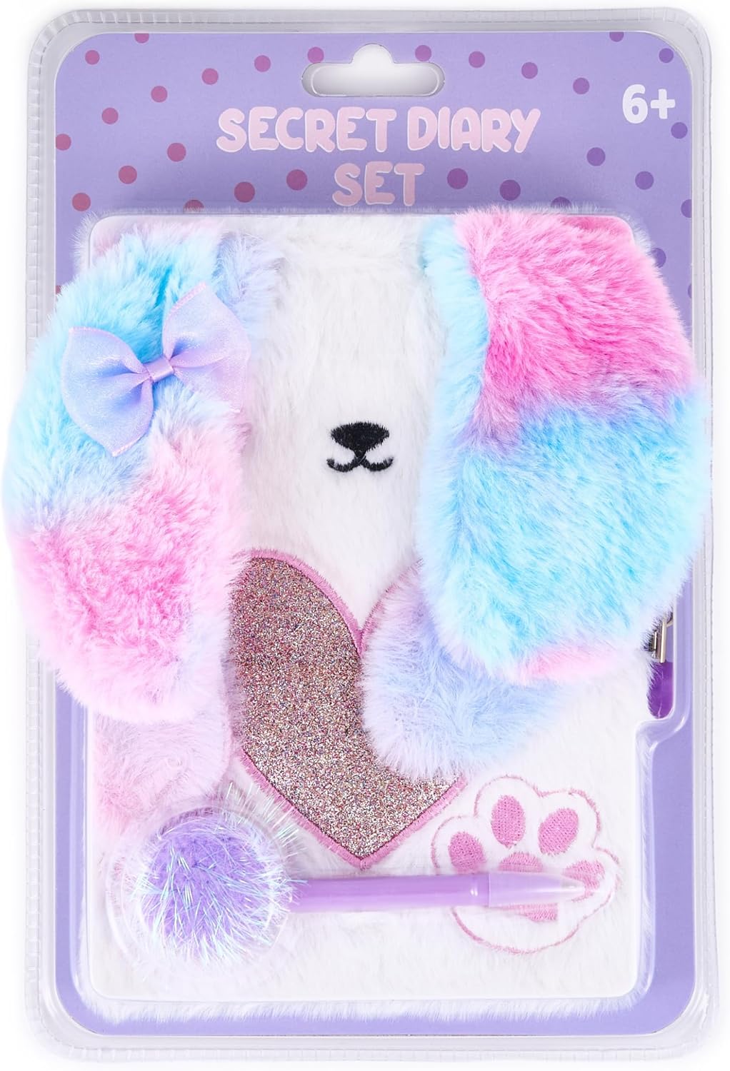 Purple Puppy Secret Diary Set
