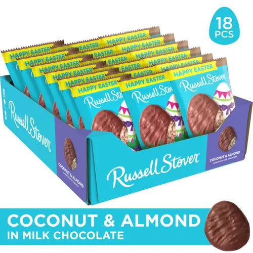 Easter Chocolate Egg Coconut/Almd Filling