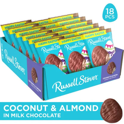 Easter Chocolate Egg Coconut/Almd Filling