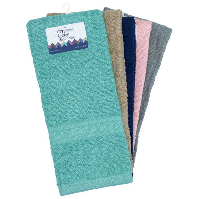 Hand Towels 100% Cotton Assorted