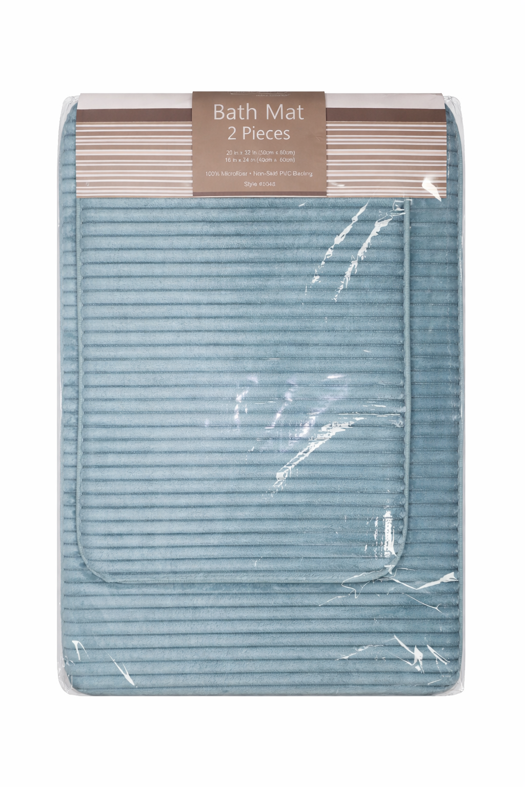 Memory Foam Bath Mat Set 2Pc