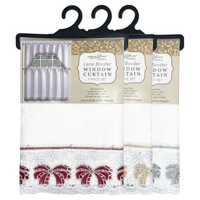 Kitchen Curtain 3pc Set