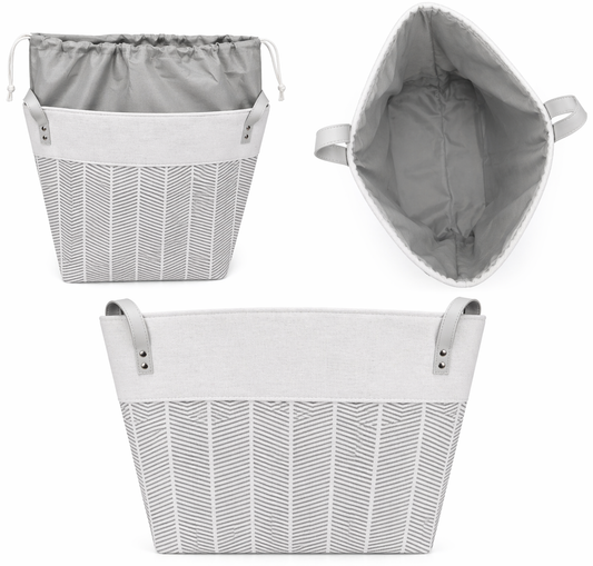 Canvas Laundry Tote Assorted