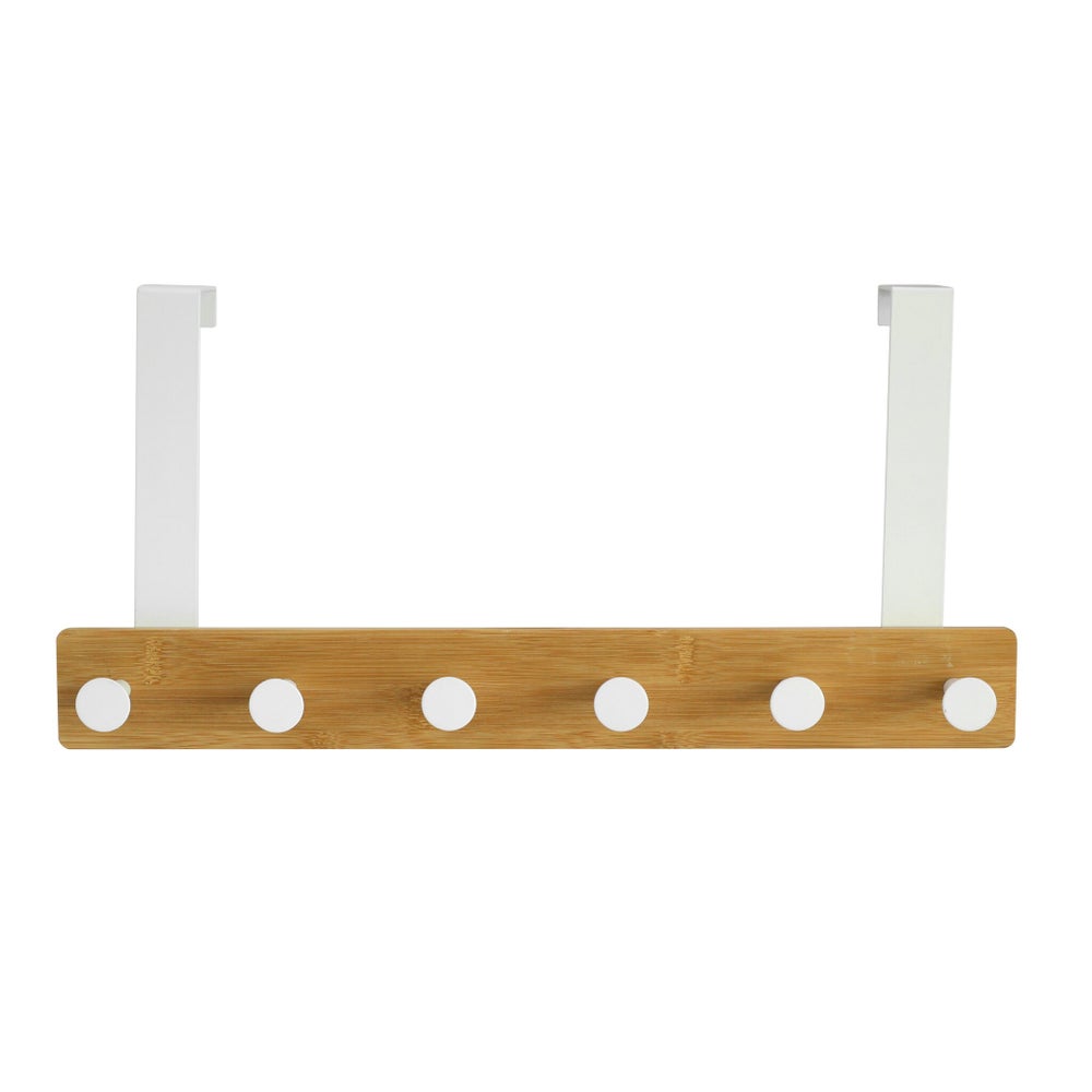 OTD 6 Hook Bamboo Matte White