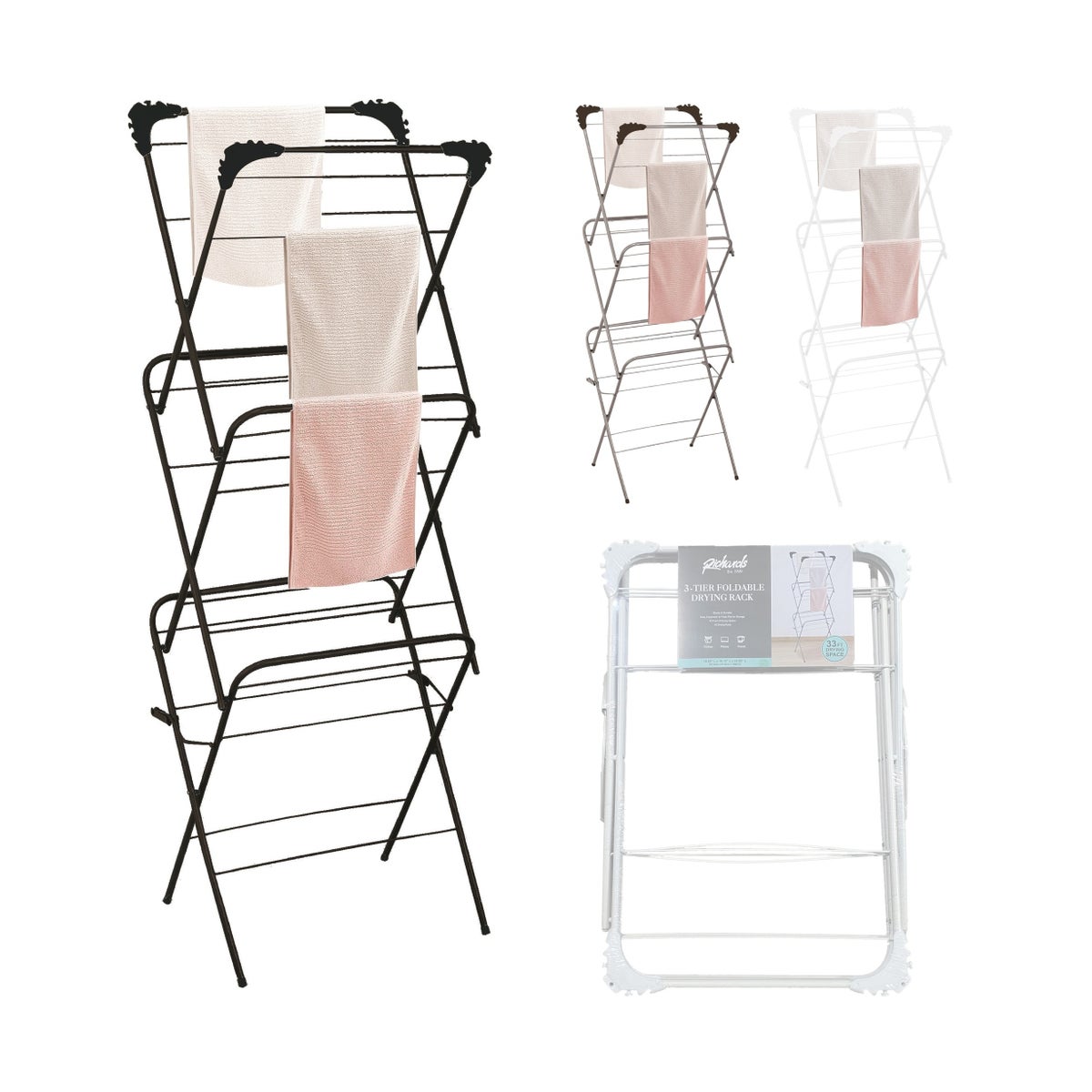 Drying Rack 3Tier Asst