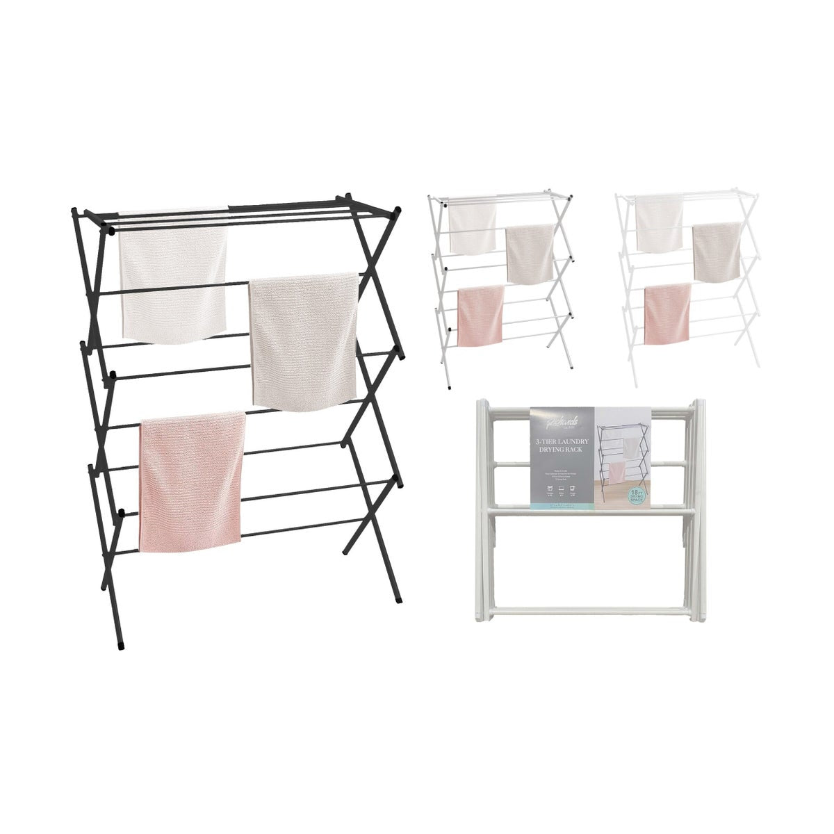 Drying Rack 3T Foldable Asst