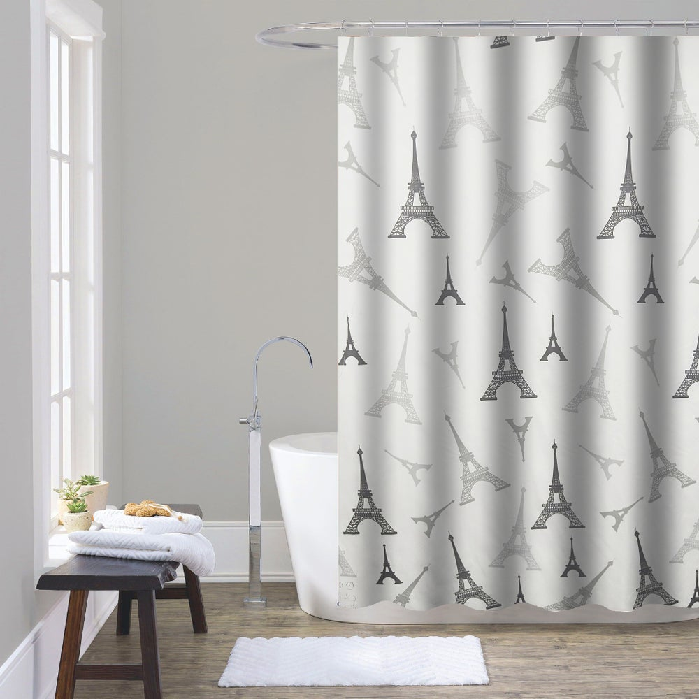 Jacquard Shower Curtain 8Asst Designs