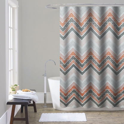 Jacquard Shower Curtain 8Asst Designs