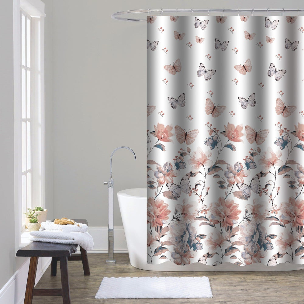 Jacquard Shower Curtain 8Asst Designs