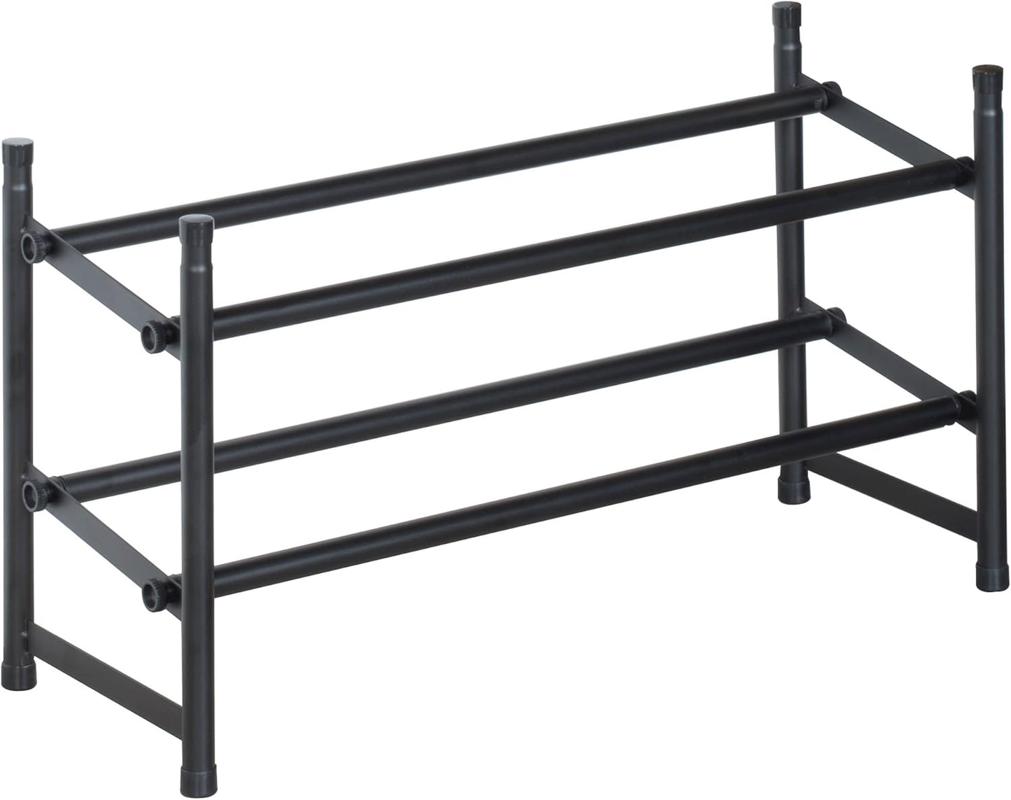 Expand Shoe Rack 2 Tier Mt Blk