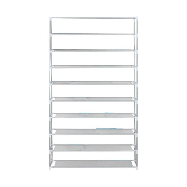 Shoe Rack 10Tier 100 Shoes Gry