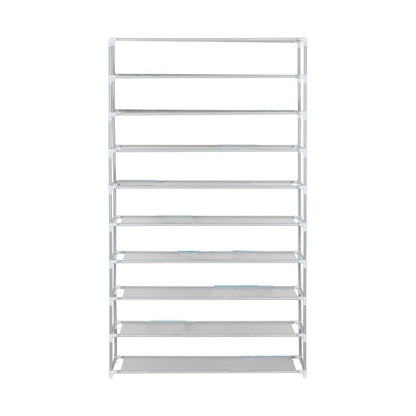 Shoe Rack 10Tier 100 Shoes Gry