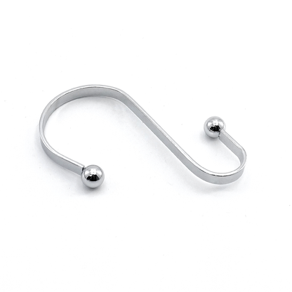 Shower Curtain Rings 12pc Set Chrome