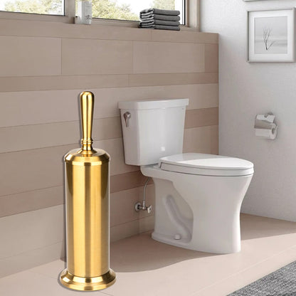 Toilet Brush Stainless Steel Gold