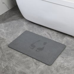 Bath Mat Stone Dove Grey