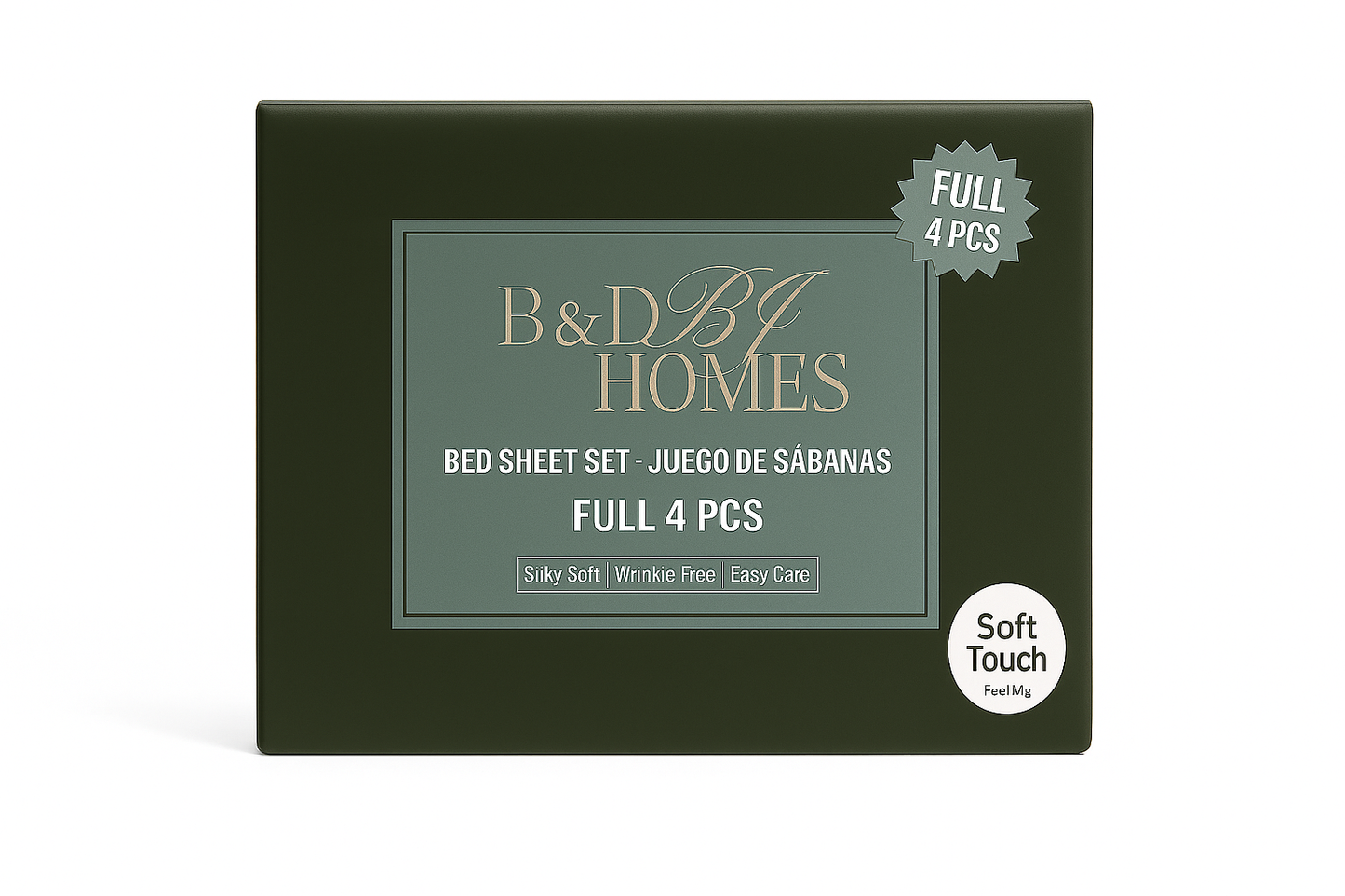 Bedsheet Set Full Waffle Hem Assorted