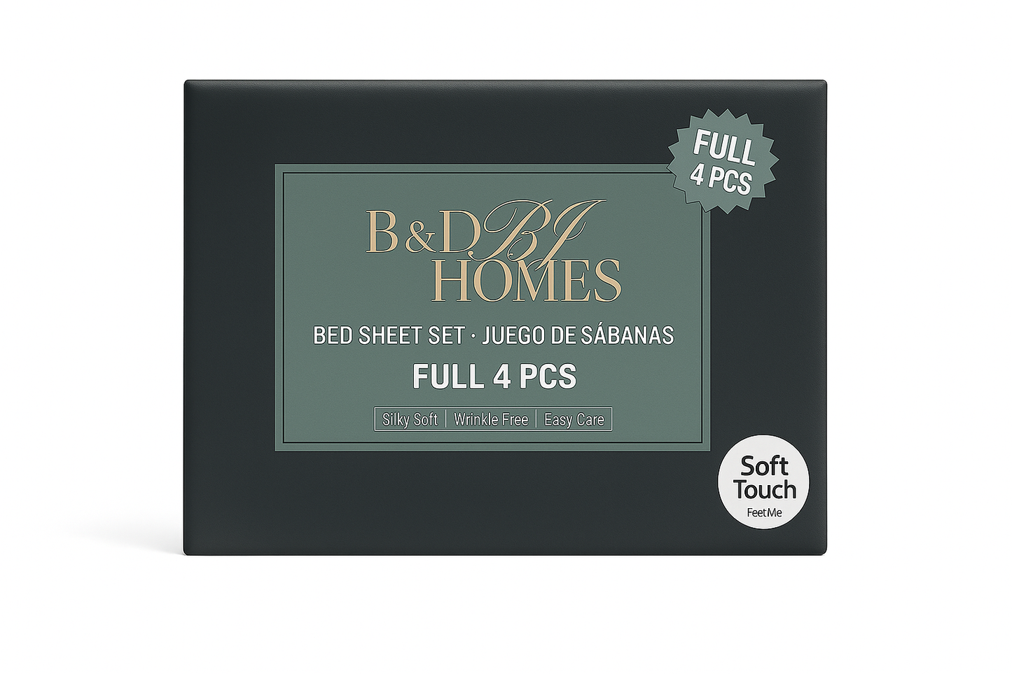 Bedsheet Set Full Waffle Hem Assorted