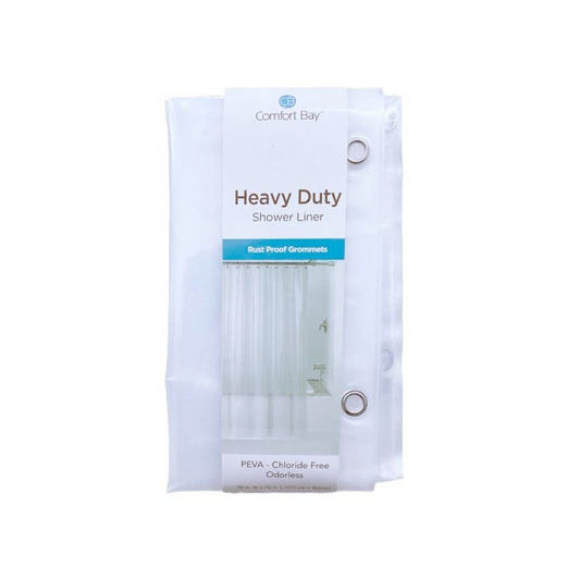 Shower Liner Heavy Duty Clear