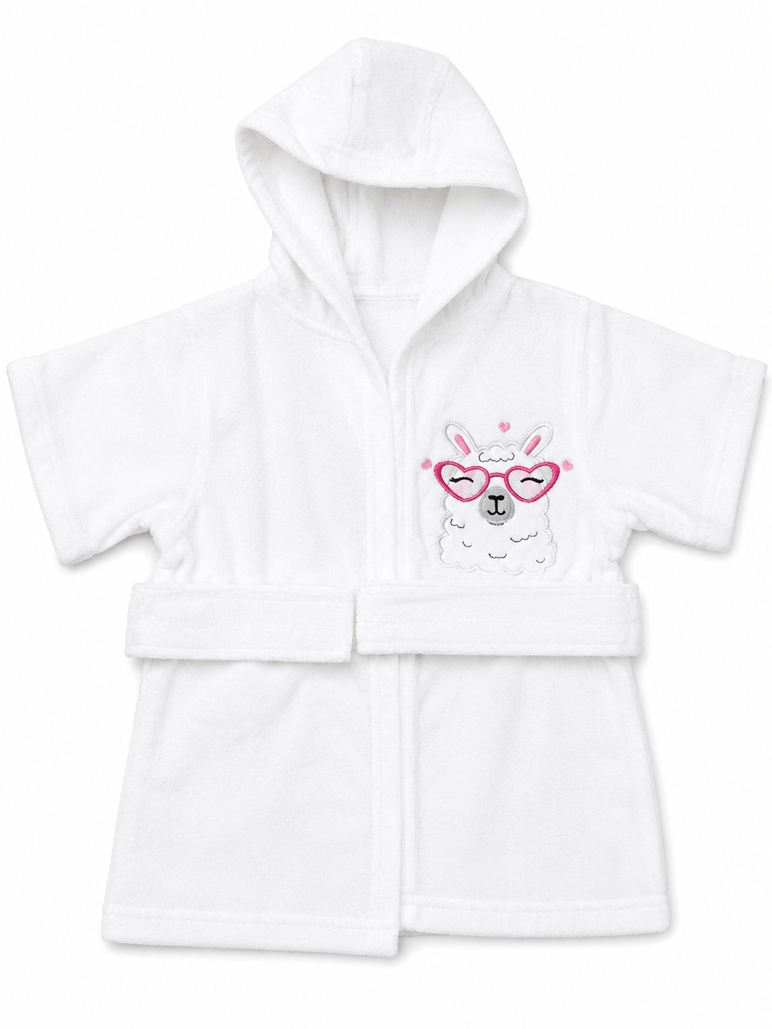 Baby Girls Hooded Bathrobe Assorted