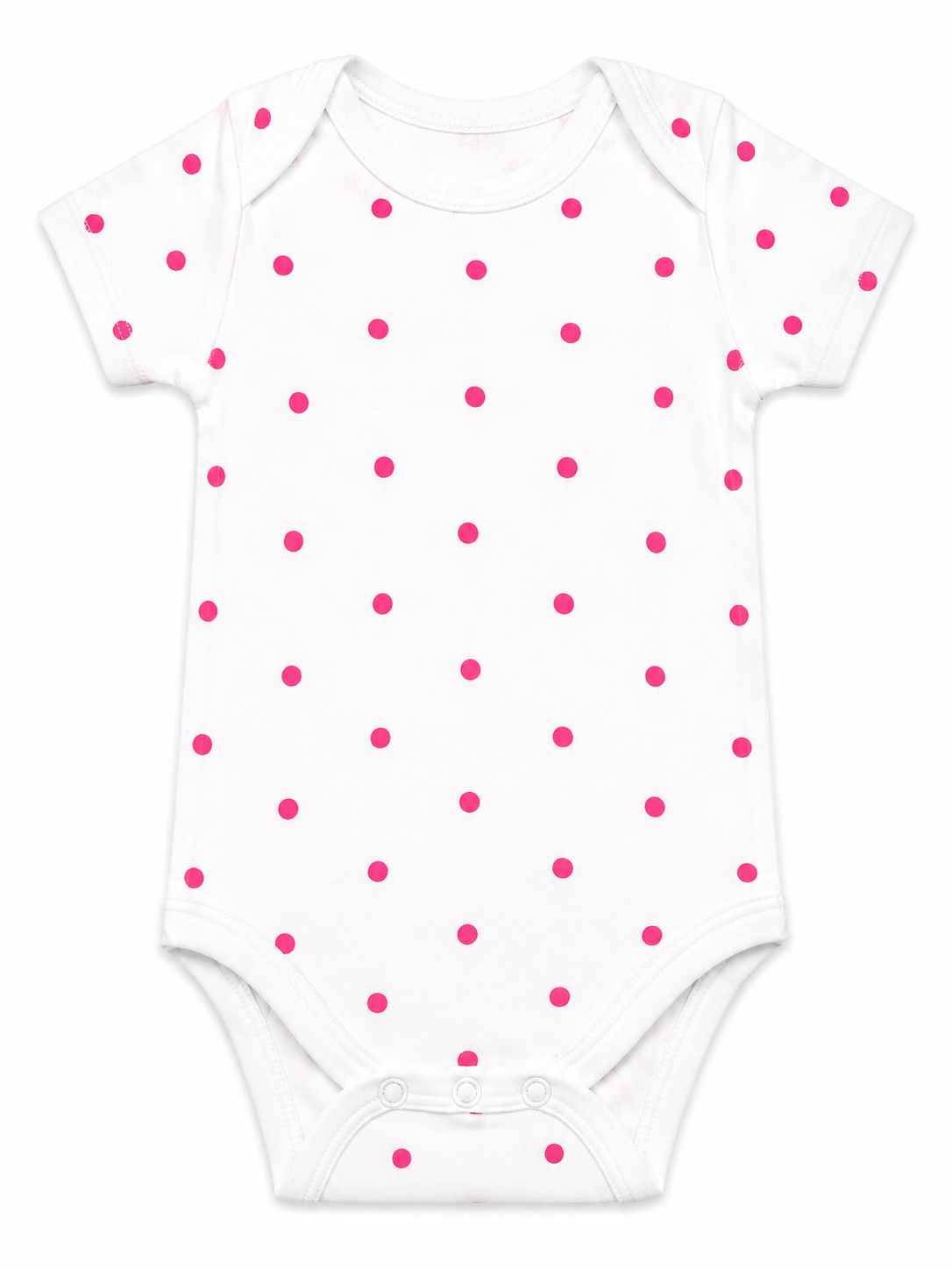 Baby Girls Onesie w/Mushroom 3Pk