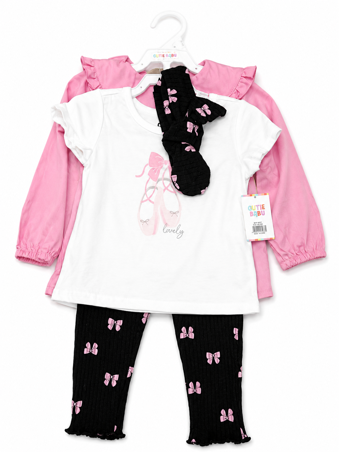 Toddler Girls 4pc Outfit Set 18-24m