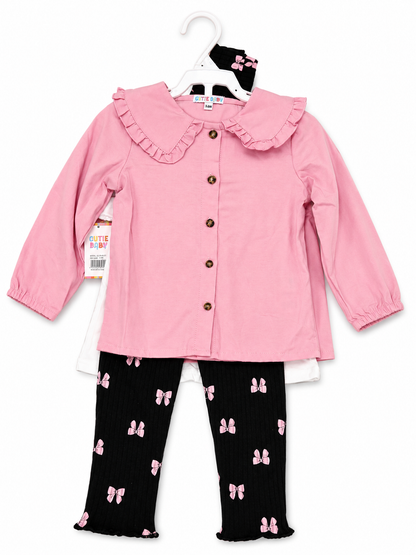 Toddler Girls 4pc Outfit Set 18-24m