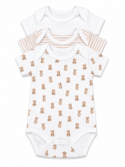 Bby Boy Onesie Short Sleeve 3pk