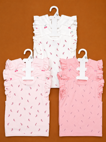 Bby Girl Tee 3pc asst