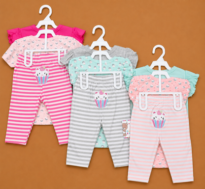 Infant Clothes Set 3pc asst