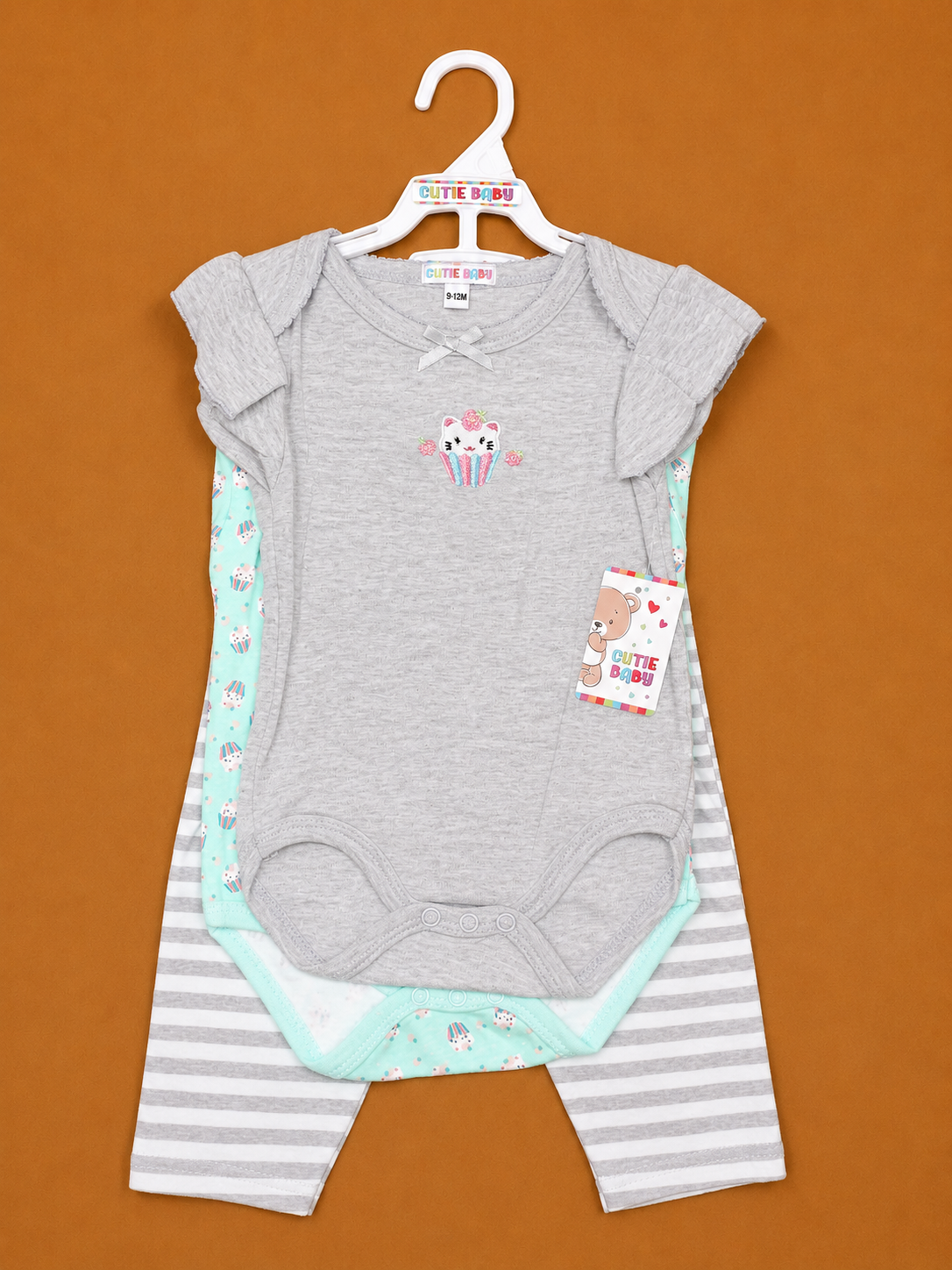 Infant Clothes Set 3pc asst