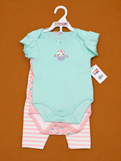 Infant Clothes Set 3pc asst