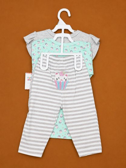 Infant Clothes Set 3pc asst