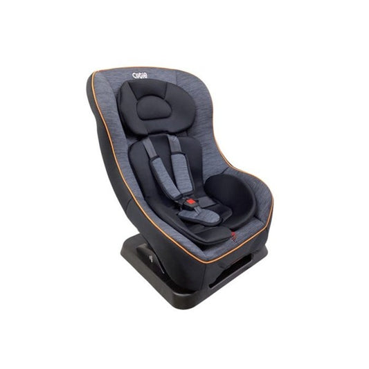 Baby Car Seat Gry DkGry Orange
