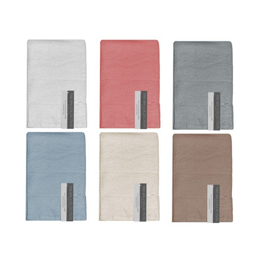 Bath Towel Ringspun Cotton 6Assorted
