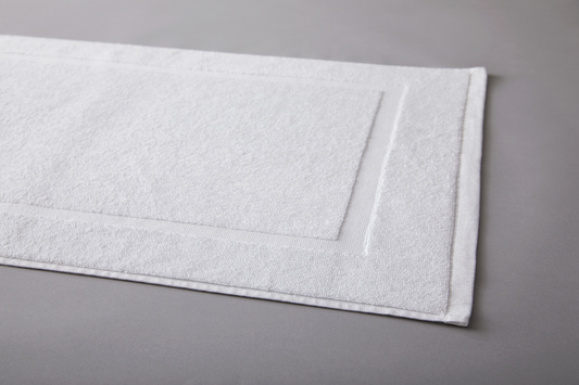 Bath Mat Single Bordered