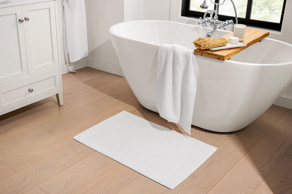 Bath Mat Single Bordered